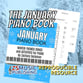 The January Piano Book piano sheet music cover
